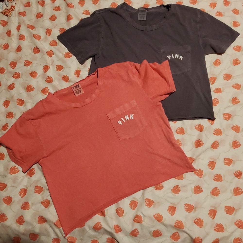 PINK Crop Top Duo!!!
